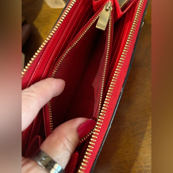 Louboutin Red Studded Wallet - Picture 8 of 17